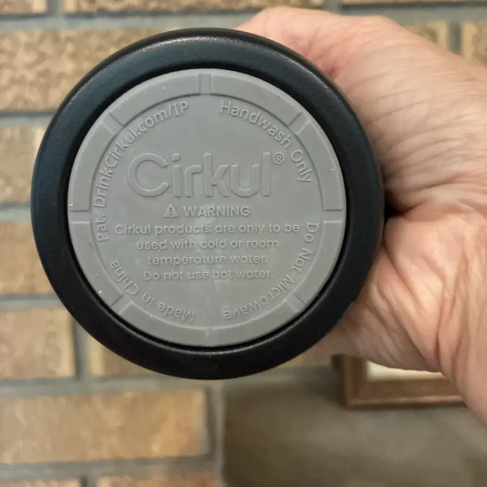 Cirkul 26oz StrawSip Flip Water Bottle, Stainless Steel, Double Wall Insulated,